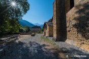 abbaye cote jardin plantes