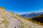 balcon sur durance depuis sentier ascension lac hivernet