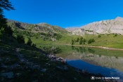 berges reflets lac sainte marguerite