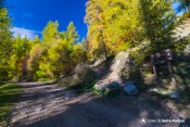 bifurquer a droite sentier widman