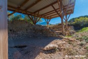 clapier des monges fouilles murs thermes