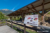 clapier des monges panneau explicatif sur plateforme