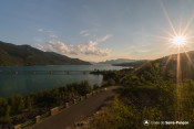 coucher soleil panoramique pont savines