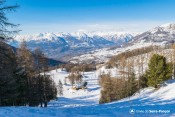 depart telesiege pousterle depuis piste fontaine