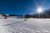 dernier soleil front neige les orres