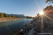 digue plan eau cote durance vue sur morgon