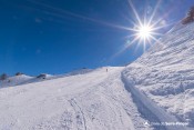 haut piste bleue auriga vue arrivee chabrieres