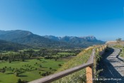 la plaine et les remparts devant morgon