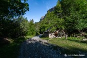 passage devant chalet agnel rando col tourettes