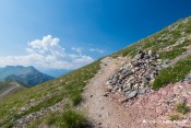petit cairn sous pic morgon