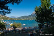 plage ombragee pommiers