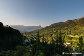 sentier fort reallon balcon au dessus village
