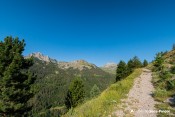sentier fort reallon balcon vue fond vallee barle