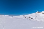 vue depuis sommet telesiege lacs