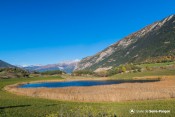 vue globale lac siguret cote guillestre