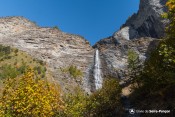 vue globale sous cascade pisse