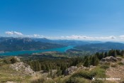 vue pont savines morgon lac depuis panoramique