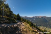 vue sur les orres depuis croix de pierre sentier meale