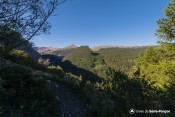 vue sur vallon parpaillon depuis sentier crachet