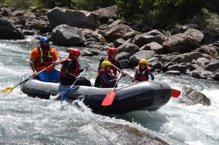 Descente de l'Ubaye en rafting BABY RAFT ENFANT