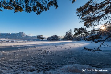 Balade hivernale lac Saint Apollinaire