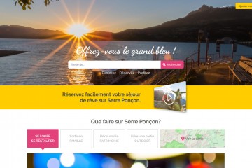 Nouveautés estivales : nouveau design, nouveau booking