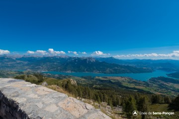 Panoramique et Table Orientation de Chabrières (via télésièges d'été)