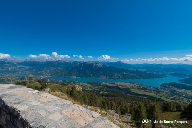 Panoramique et Table Orientation de Chabrières (via télésièges d'été)